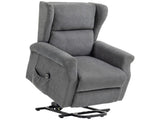 Power Lift Recliner Armchair, Electric Lift Chair for Elderly, Fabric Riser and Reclining Chair with T3398P555091
