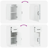 3 Piece Bathroom Cabinet Set UTRECHT High Gloss White 3417814