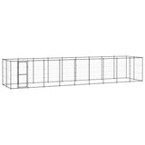 Outdoor Dog Kennel Steel 21.78 m 3082301