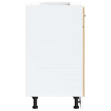 Kitchen Base Cabinet Porto Sonoma Oak Engineered Wood 853980