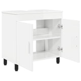Bathroom Vanity Unit High Gloss White 60 x 35 x 60 cm 889399