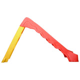 ZNTS Foldable Slide for Kids Indoor Outdoor Red and Yellow 92578