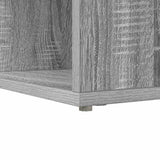 Corner Desk with Shelf Grey Sonoma 101.5 x 149.5 x 149.5 cm 3337246