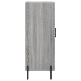 Sideboard Grey Sonoma 34.5x34x90 cm Engineered Wood 830458