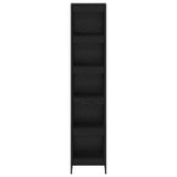 Book Cabinet Black Oak 40 x 30 x 189.5 cm Engineered Wood 886378