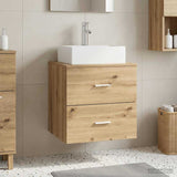 Wall-Mounted Sink Vanity Artisan Oak 49.5 x 41 x 62.5 cm 890285