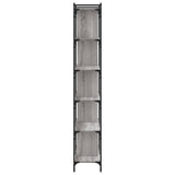 Bookcase 6-Tier Grey Sonoma 76x32x192 cm Engineered Wood 833948