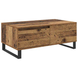 Coffee Table Old Wood 90 x 50 x 36.5 cm Engineered Wood 881678