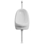 Wall Hung Urinal with Flush Valve Ceramic White 143986