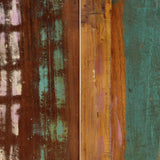 247421 Dining Table 140x70x75 cm Solid Reclaimed Wood