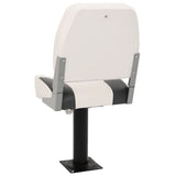 Foldable Boat Seat 1 Set Low Backrest with Fixing Strap 3284292