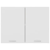 Hanging Cabinet Lyon White 80x31x60 cm Engineered Wood 801276
