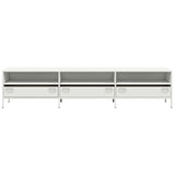 ZNTS TV Cabinet White 202x39x43.5 cm Cold-rolled Steel 851351