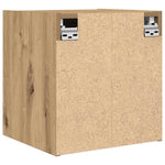 ZNTS Wall-mounted Bedside Cabinets 2 pcs Artisan Oak 38x34x40 cm 861264