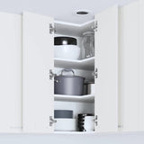Hanging Cabinet White 57 x 57 x 80 cm Engineered Wood 884290