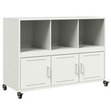 ZNTS Sideboard White 100.5x39x72 cm Steel 846739