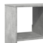 Bookcase Concrete Grey 100x33x187.5 cm Engineered Wood 3309351