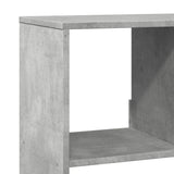 Bookcase Concrete Grey 100x33x125.5 cm Engineered Wood 3309333