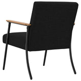 Armchair Black 59 x 75 x 78 cm Fabric 42017664
