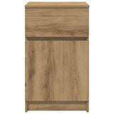 Bedside Cabinet Artisan Oak 39x35x65 cm Engineered Wood 861335