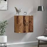 Wall-Mounted Cabinet 60 x 31 x 60 cm Engineered Wood Old Wood 879549