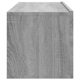 Wall TV Cabinets 4 pcs Grey Sonoma 100x30x30 cm 3114196