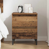 Bedside Cabinet Old wood 40 x 35 x 50 cm Engineered wood 871918