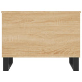 Coffee Table Sonoma Oak 60x44.5x45 cm Engineered Wood 830959