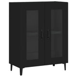 Sideboard Black 69.5x34x90 cm Engineered Wood 833048