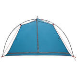 Tunnel Tent Blue 4-Person 185T Polyester with PU Coating 42018566
