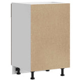 Kitchen Base Cabinet Lucca Smoked Oak Engineered Wood 853722