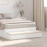 Bed Drawers White 120 x 36.5 x 16.5 cm Engineered Wood 866939