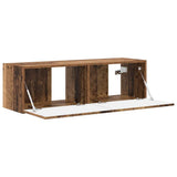 TV Wall Cabinet Old Wood 98 x 31 x 29.5 cm Engineered Wood 892245