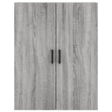 Highboard Grey Sonoma 69.5x34x180 cm Engineered Wood 3196073