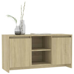TV Cabinet Sonoma Oak 102x37.5x52.5 cm Engineered Wood 809794