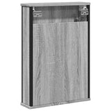 Bathroom Mirror Cabinet Grey Sonoma 42x12x60 cm Engineered Wood 842434