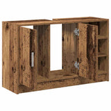 Bathroom Cabinet Old Wood 90 x 29 x 55 cm Engineered wood 869209