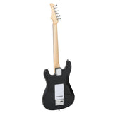 Electric Guitar for Beginner with Bag Brown and White 4/4 39" 70192