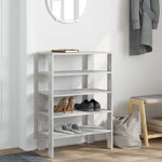 ZNTS Shoe Rack Concrete Grey 61x32x87.5 cm Engineered Wood 859854