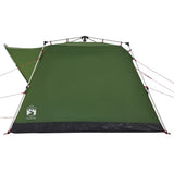 Camping Tent Cabin 4-Person Green Quick Release 4004219