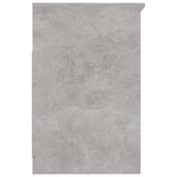 Drawer Cabinet Concrete Grey 40x50x76 cm Engineered Wood 801809