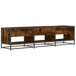 TV Cabinet Smoked Oak 180x40x46 cm Engineered Wood 3300807