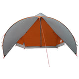 Teepee Tent 9-Person Grey and Orange 502 x 502 x 297 cm 42004019