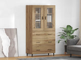 Highboard 2 pcs Artisan Oak 69.5 x 34 x 180 cm Engineered Wood 3416022