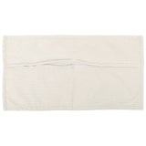 Cushion Cover 12 pcs HOUTEN Cream 40 x 80 cm Corduroy 918174