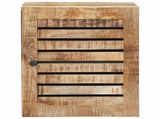 Hanging Cabinet with Storage Brown and Black 38 x 33.5 x 48 cm 4018864