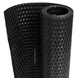 Balcony Screen Black 1000x90 cm Poly Rattan 156308