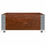 Garden Planter Brown 100x50 cm Solid Wood Pine 3295390