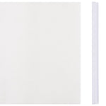 ZNTS Garden Privacy Screen PVC 70x0.19 m White 147859