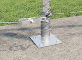 Welded Wire Fence with Concrete Base 25 x 0.8 m 3353796